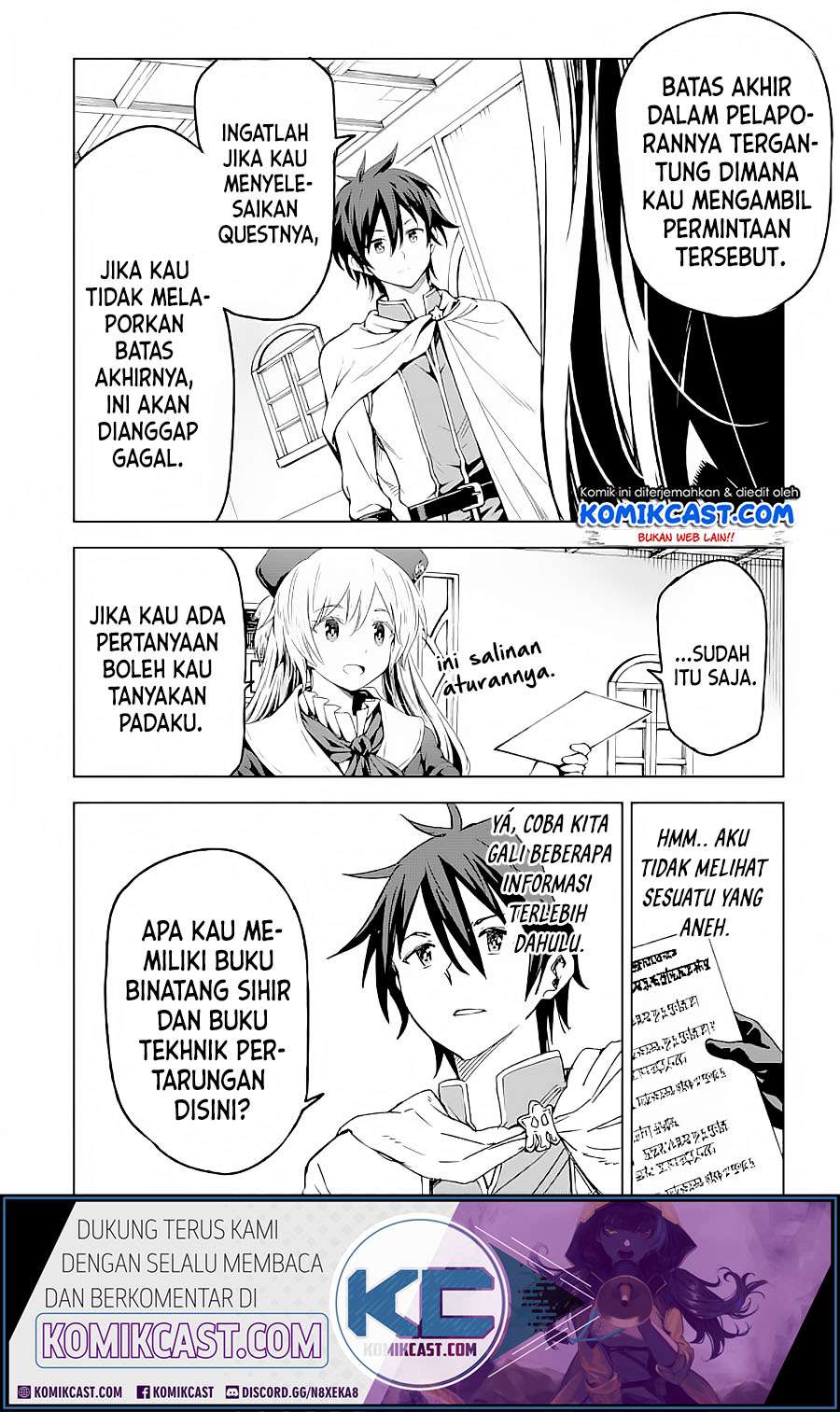 Isekai Kenja no Tensei Musou ~Geemu no Chishiki de Isekai Saikyou~ Chapter 03.1 Gambar 9