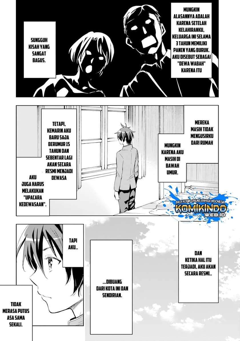 Isekai Kenja no Tensei Musou ~Geemu no Chishiki de Isekai Saikyou~ Chapter 01.2 Gambar 3