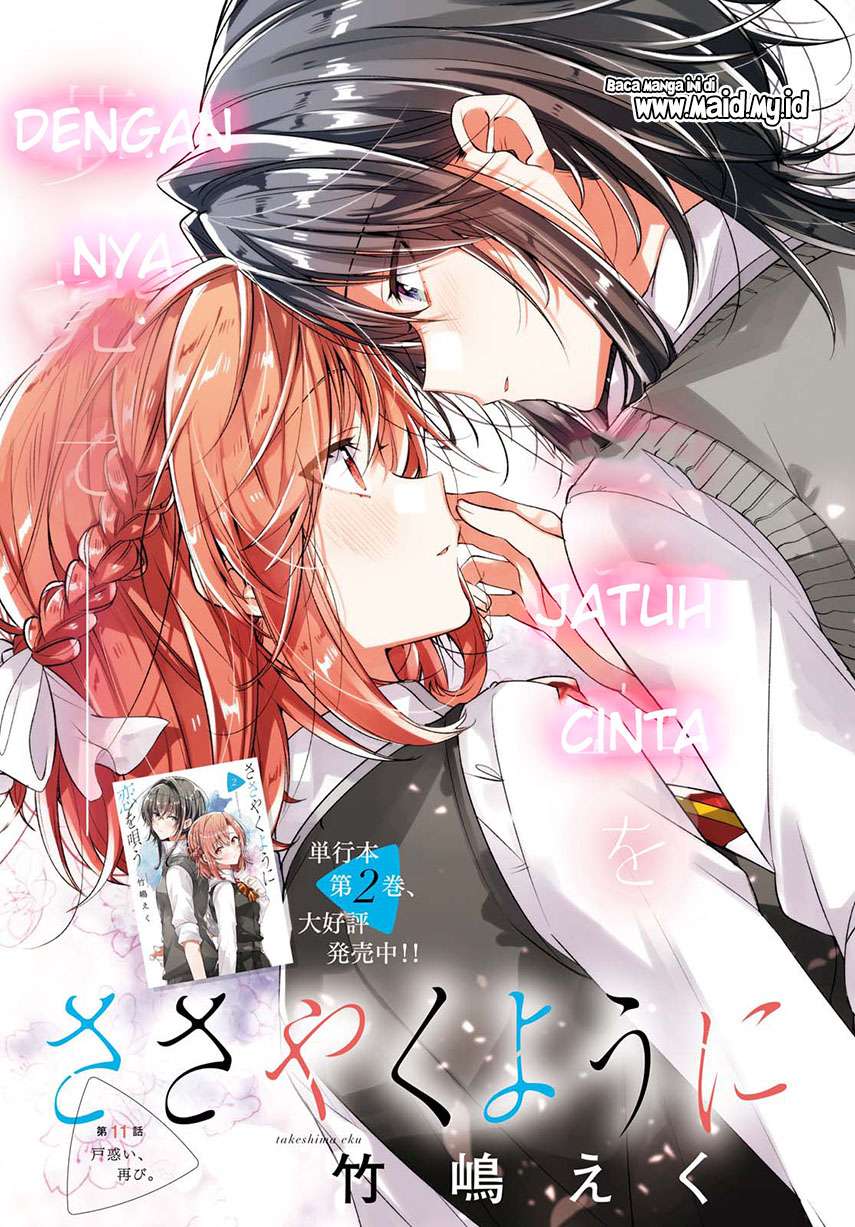 Sasayaku you ni koi wo utau Chapter 11 Gambar 4