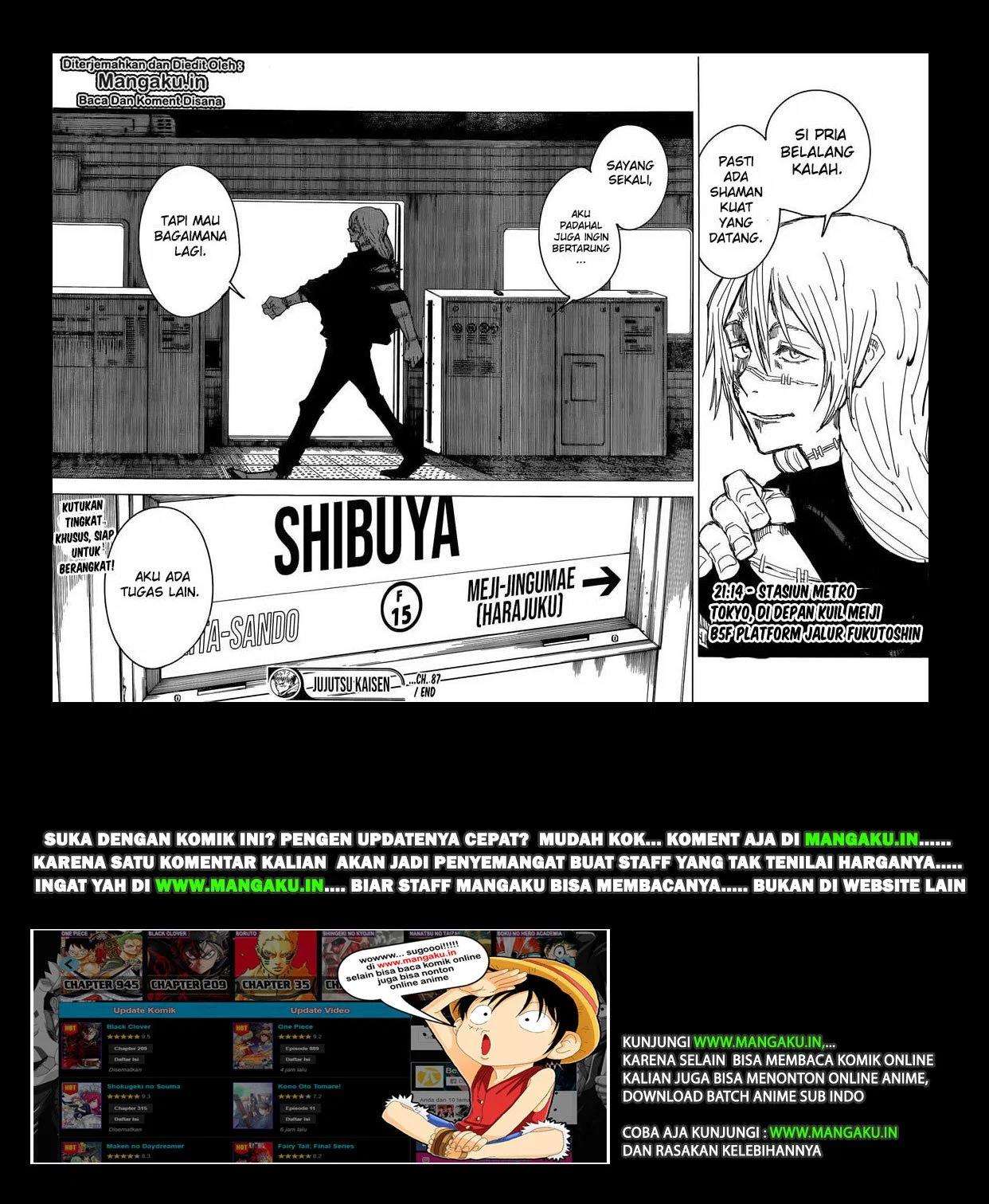 Jujutsu Kaisen Chapter 87 Gambar 18