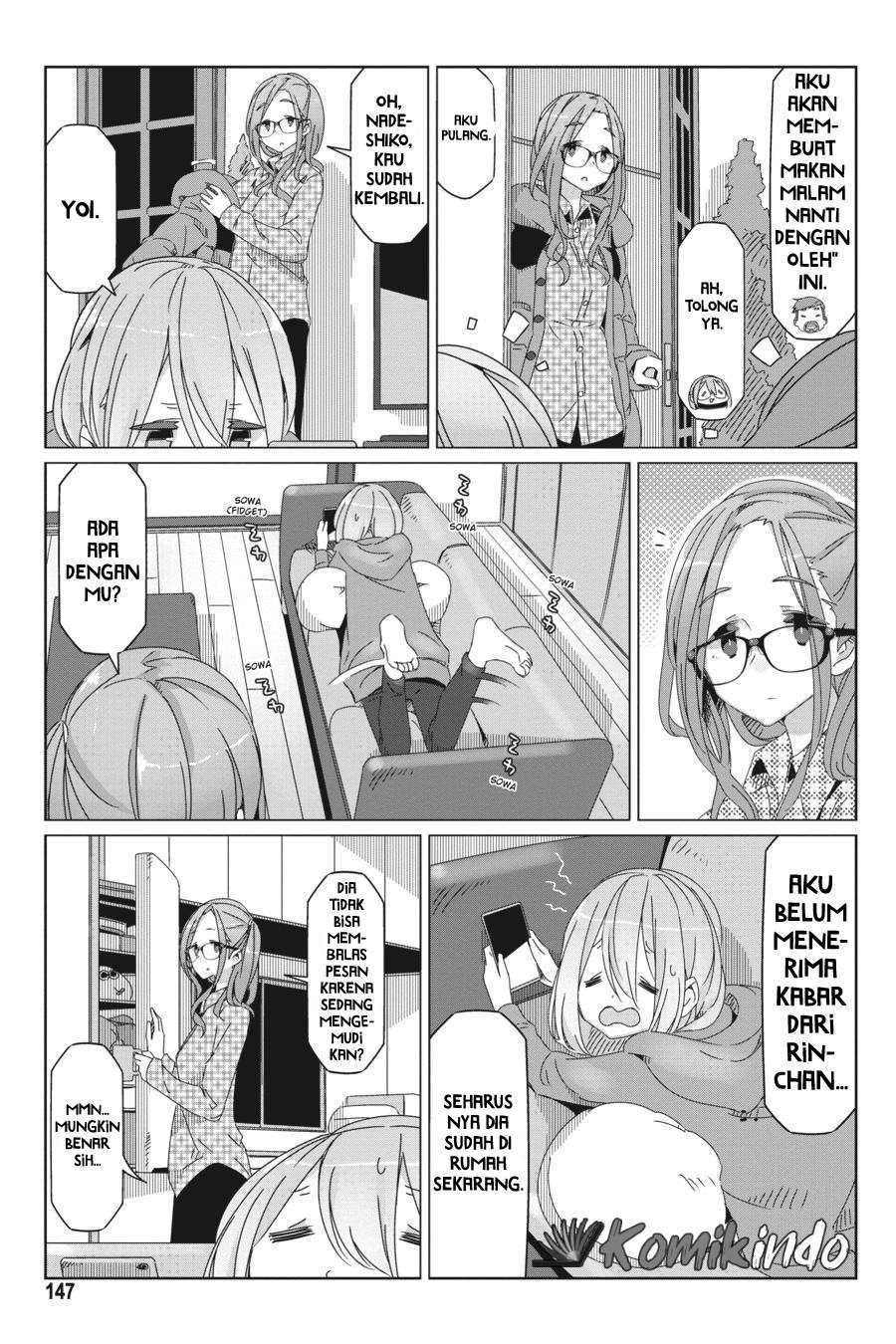 Yuru-Camp Chapter 52 Gambar 17