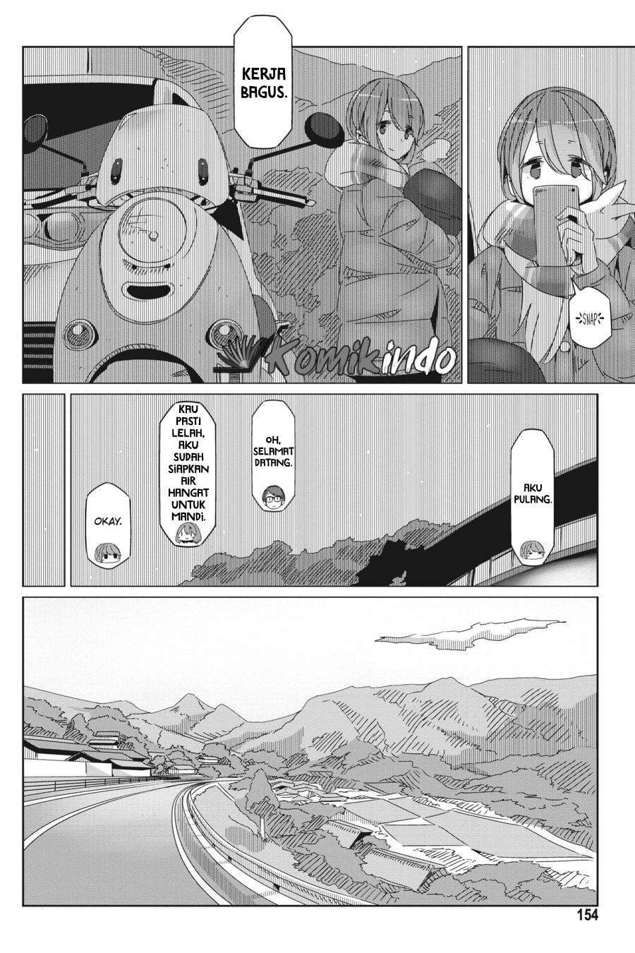 Yuru-Camp Chapter 52 Gambar 24