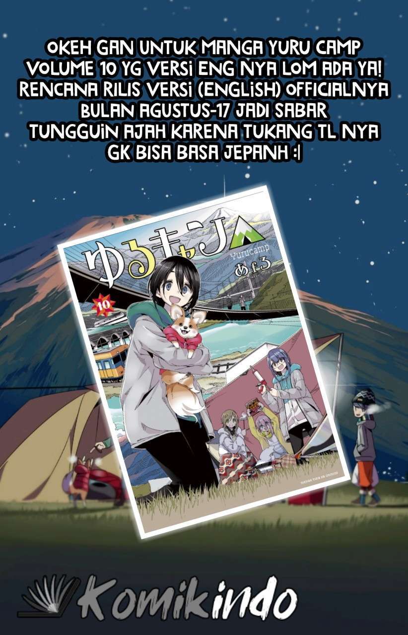 Yuru-Camp Chapter 52 Gambar 27