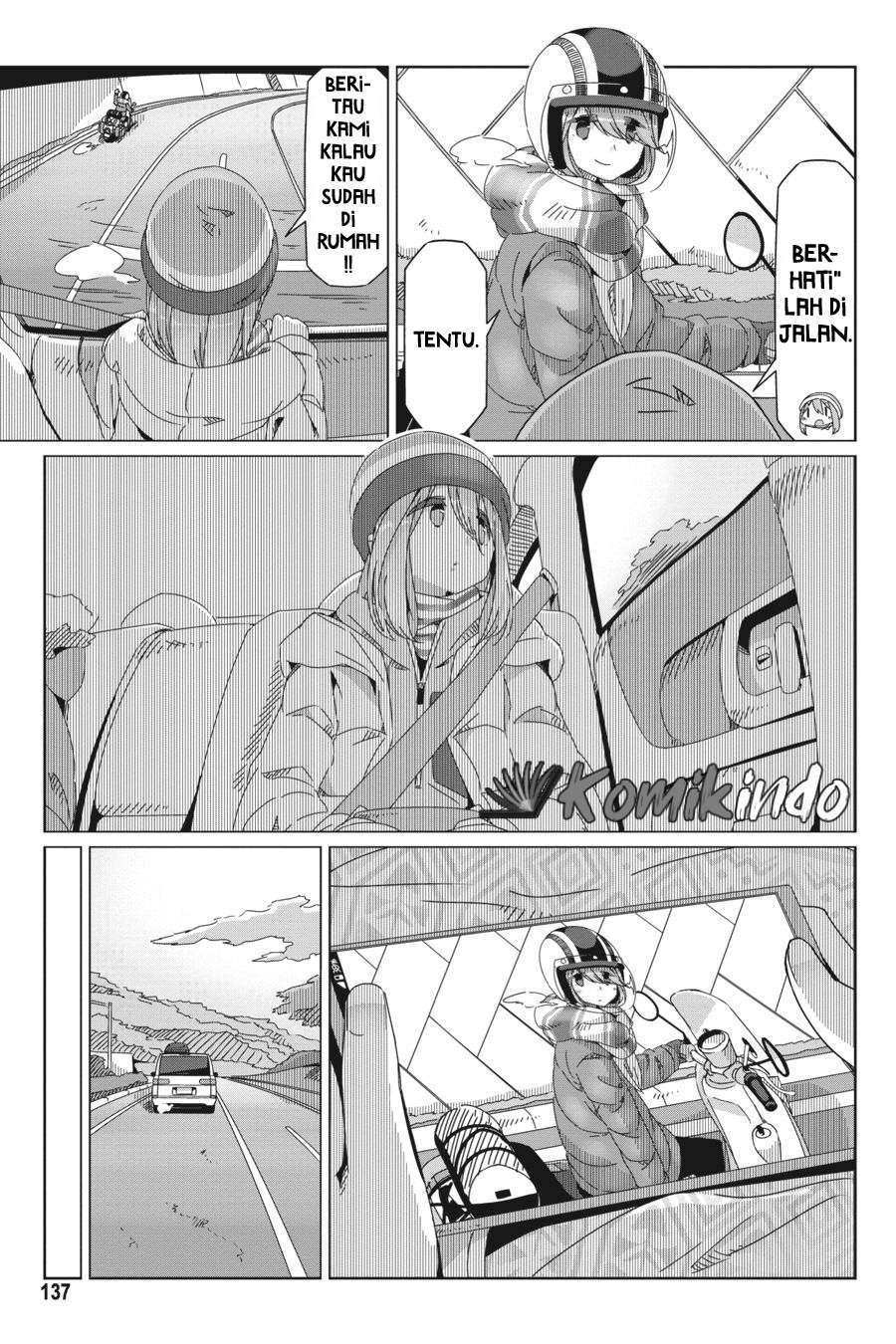 Yuru-Camp Chapter 52 Gambar 7