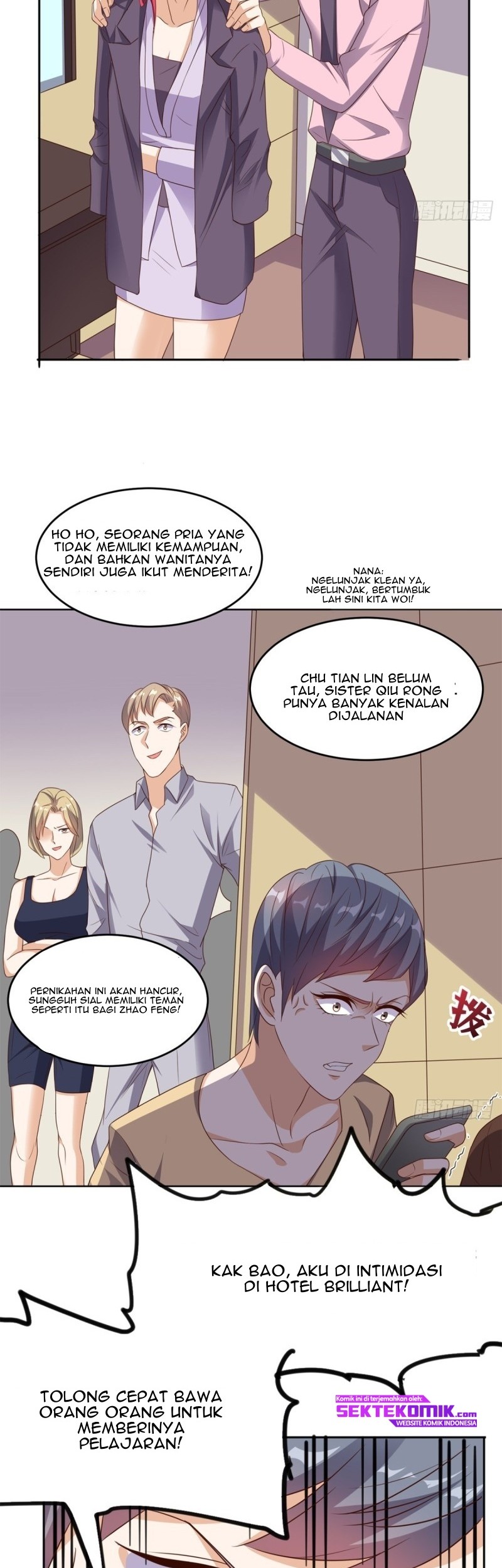 Super WeChat Chapter 119 Gambar 12
