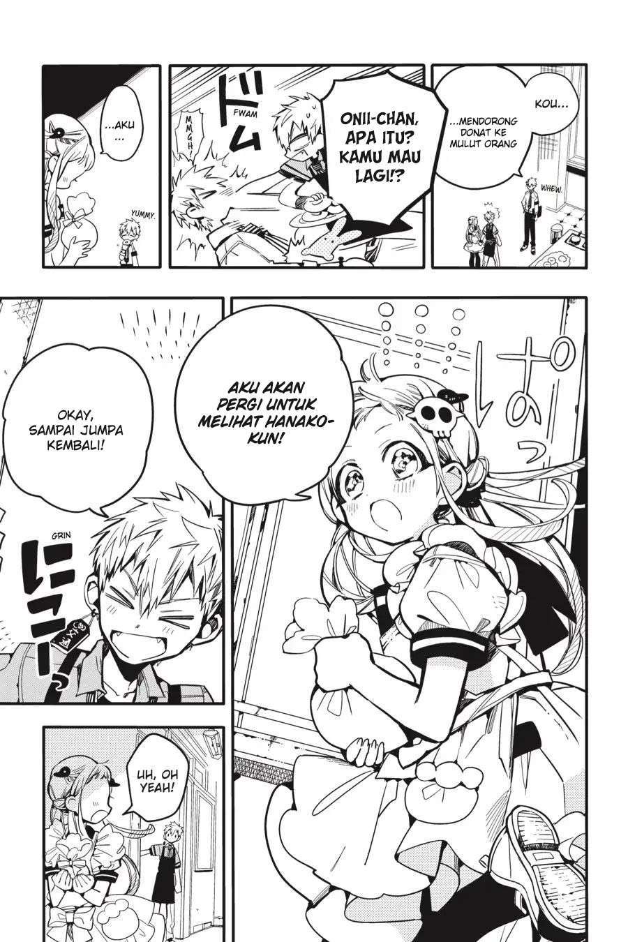 Jibaku Shounen Hanako-kun Chapter 15 Gambar 23