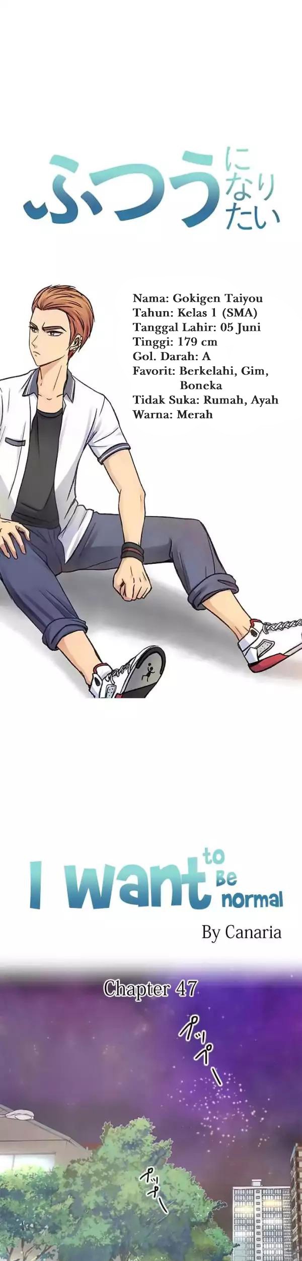 Baca I Want to Be Normal Chapter 47 Gambar 2