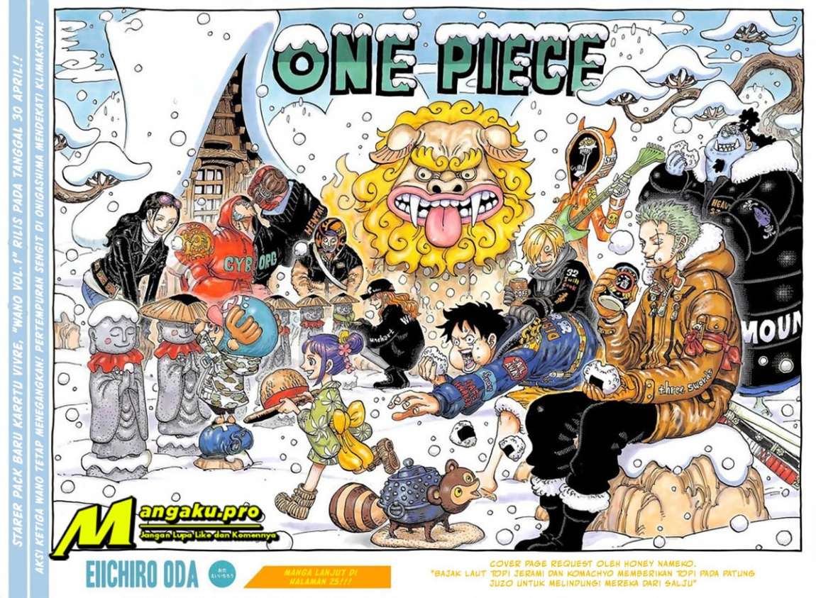 Baca Manga One Piece Chapter 1009 HD Gambar 2