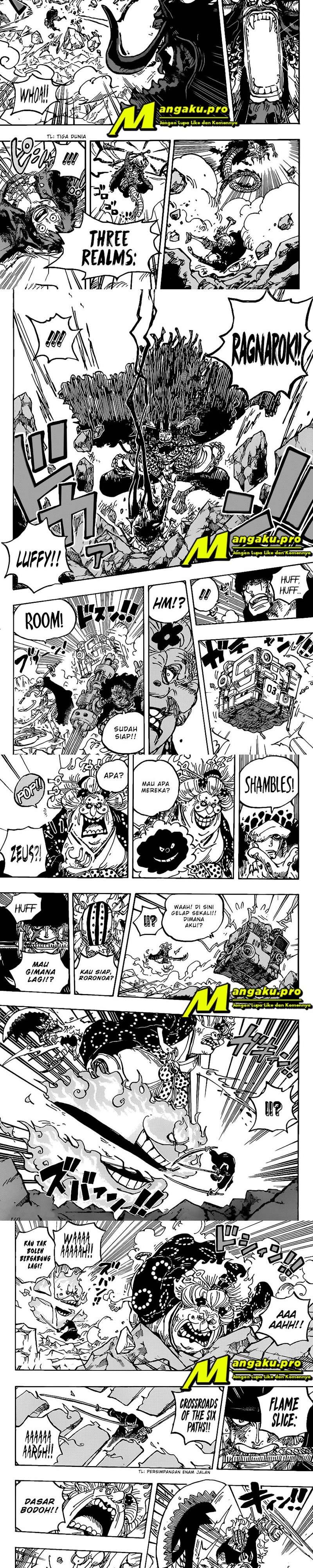 One Piece Chapter 1009 HD Gambar 8