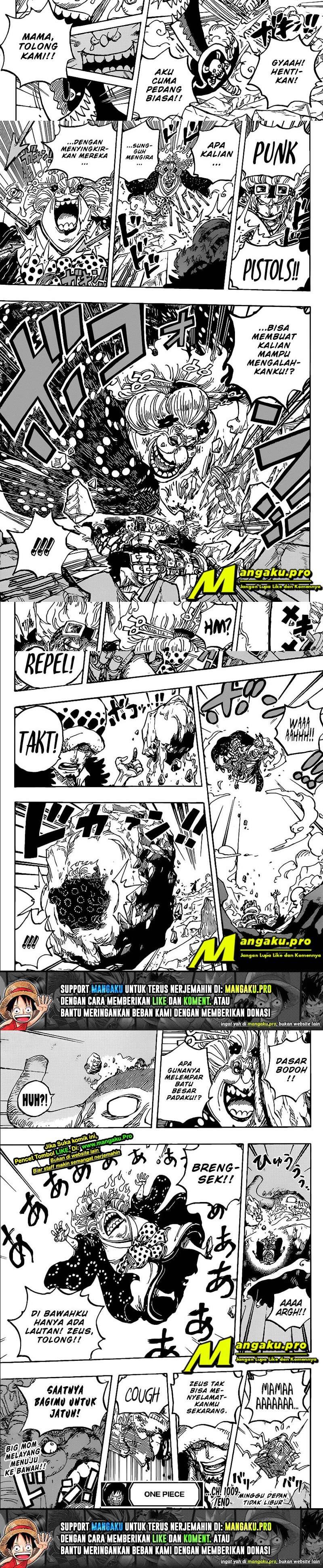One Piece Chapter 1009 HD Gambar 9
