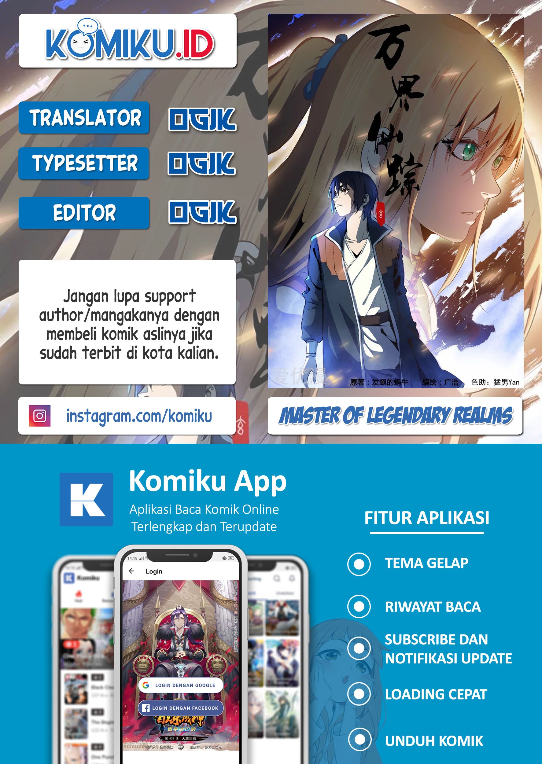 Baca Komik Master of Legendary Realms Chapter 330 Gambar 1