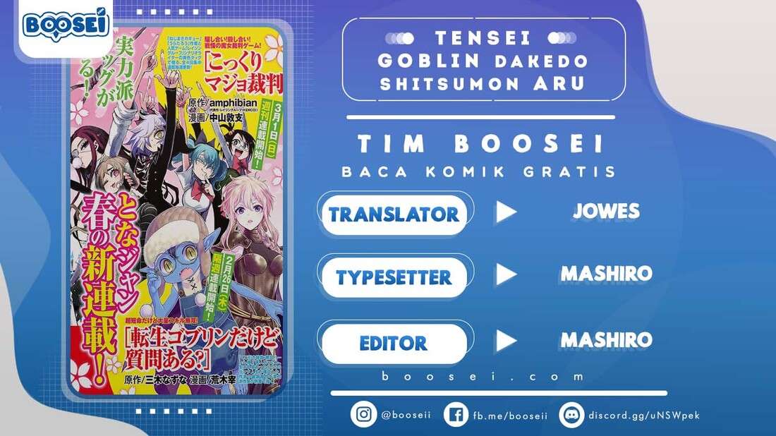 Baca  Tensei Goblin da kedo Shitsumon aru? Chapter 09 Gambar 2