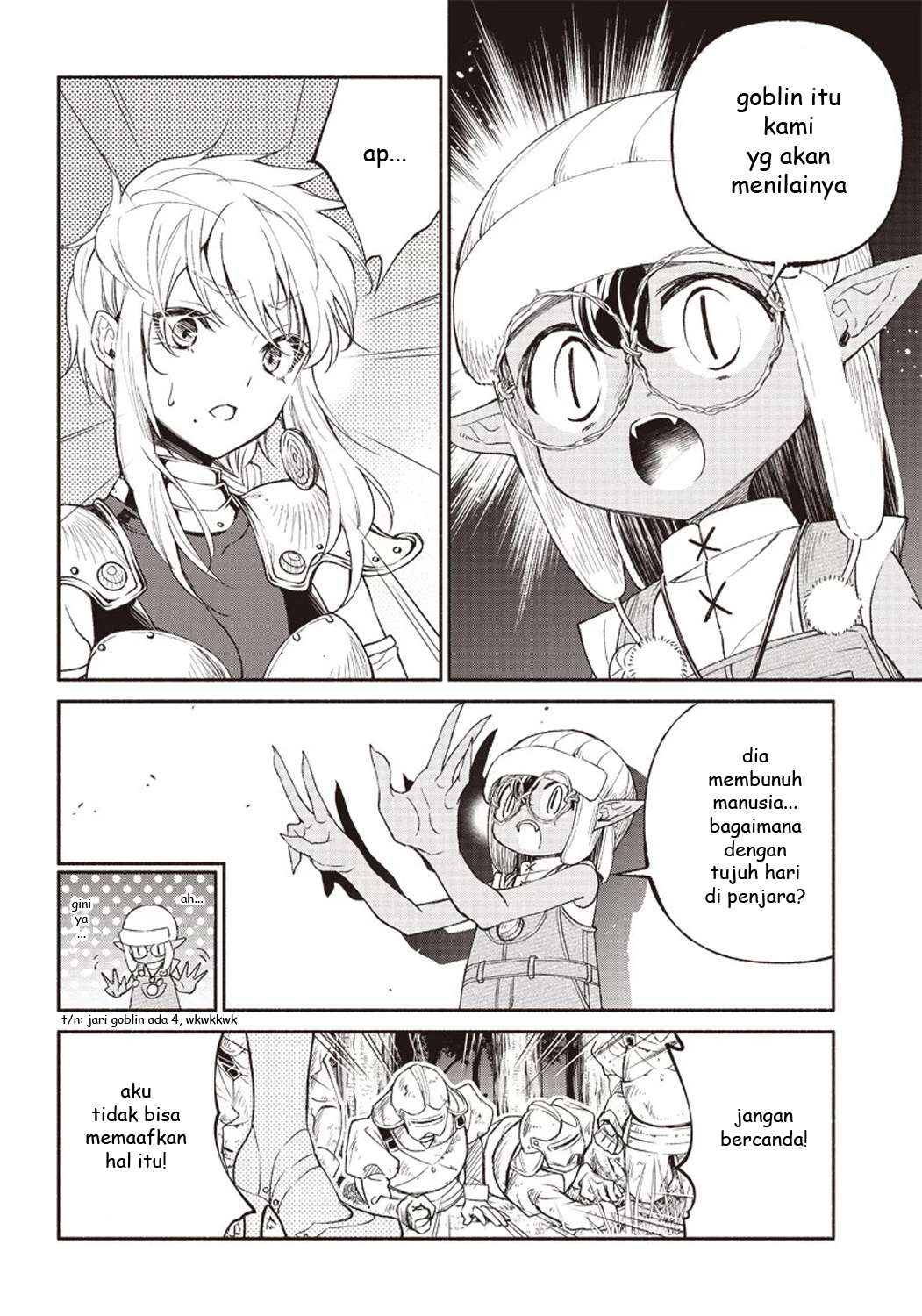 Tensei Goblin da kedo Shitsumon aru? Chapter 02 Gambar 19