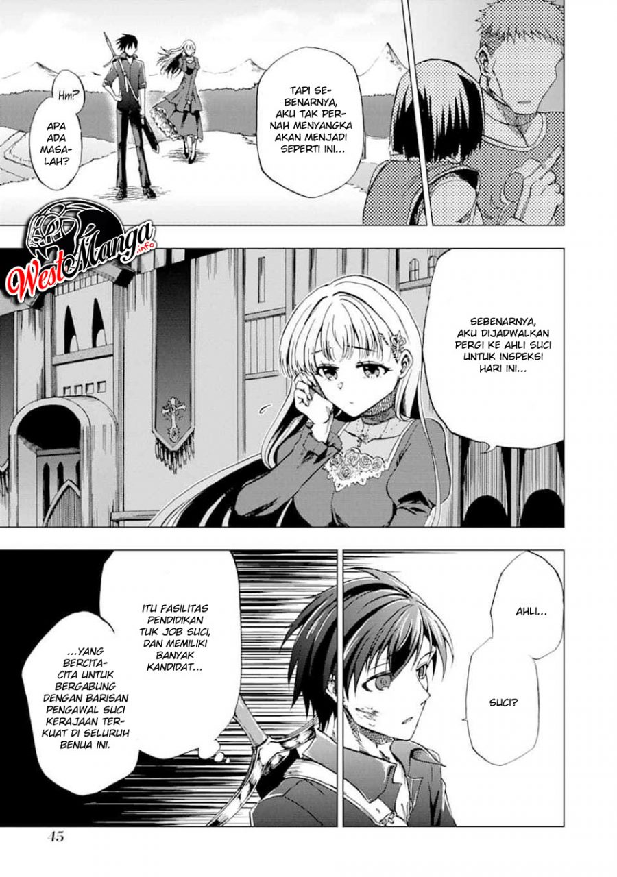 Ankoku Kishi no Ore desu Ga Saikyou no Seikishi wo Mezashimasu Chapter 1.2 Gambar 17