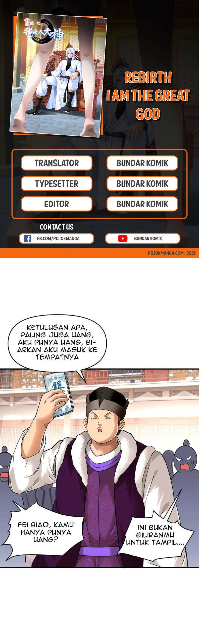 Baca Rebirth I Am The Great God Chapter 54 Gambar 2