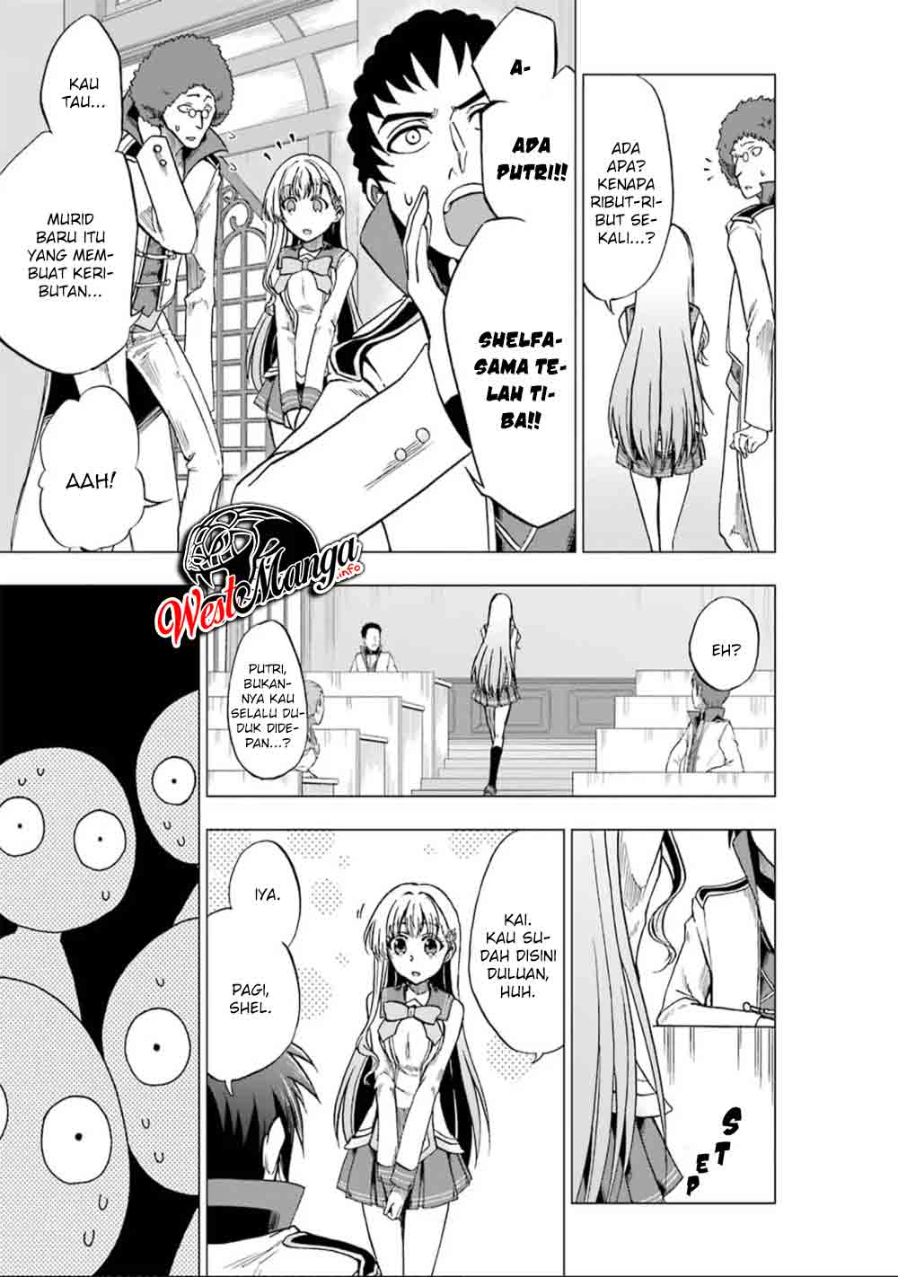 Ankoku Kishi no Ore desu Ga Saikyou no Seikishi wo Mezashimasu Chapter 4 Gambar 14