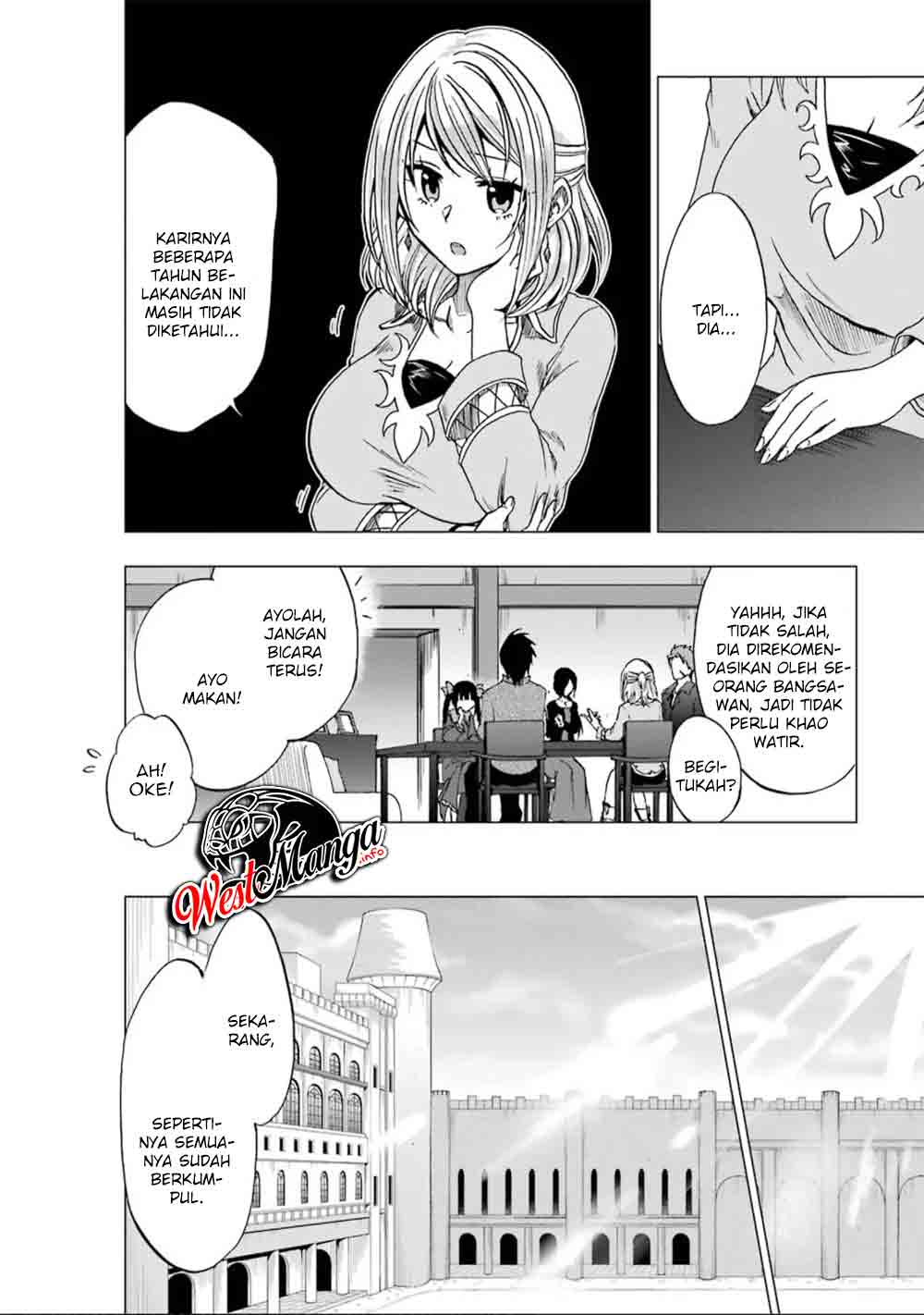 Ankoku Kishi no Ore desu Ga Saikyou no Seikishi wo Mezashimasu Chapter 4 Gambar 36