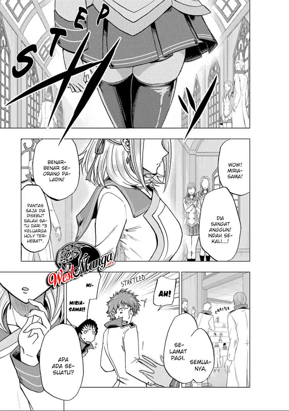 Ankoku Kishi no Ore desu Ga Saikyou no Seikishi wo Mezashimasu Chapter 4 Gambar 7