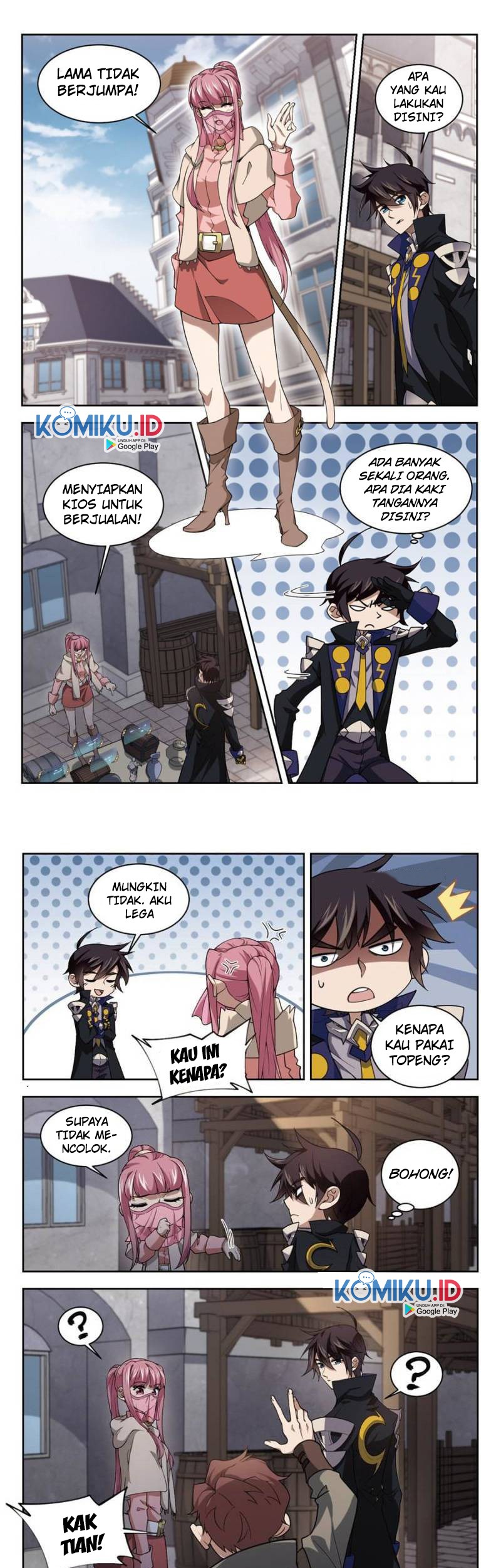 Baca  Virtual World: Close Combat Mage Chapter 156 Gambar 2