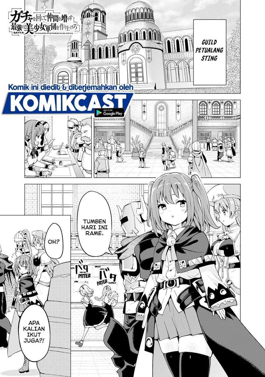 Baca Komik Gacha wo Mawashite Nakama wo Fuyasu Saikyou no Bishoujo Gundan wo Tsukuriagero Chapter 24 Gambar 1