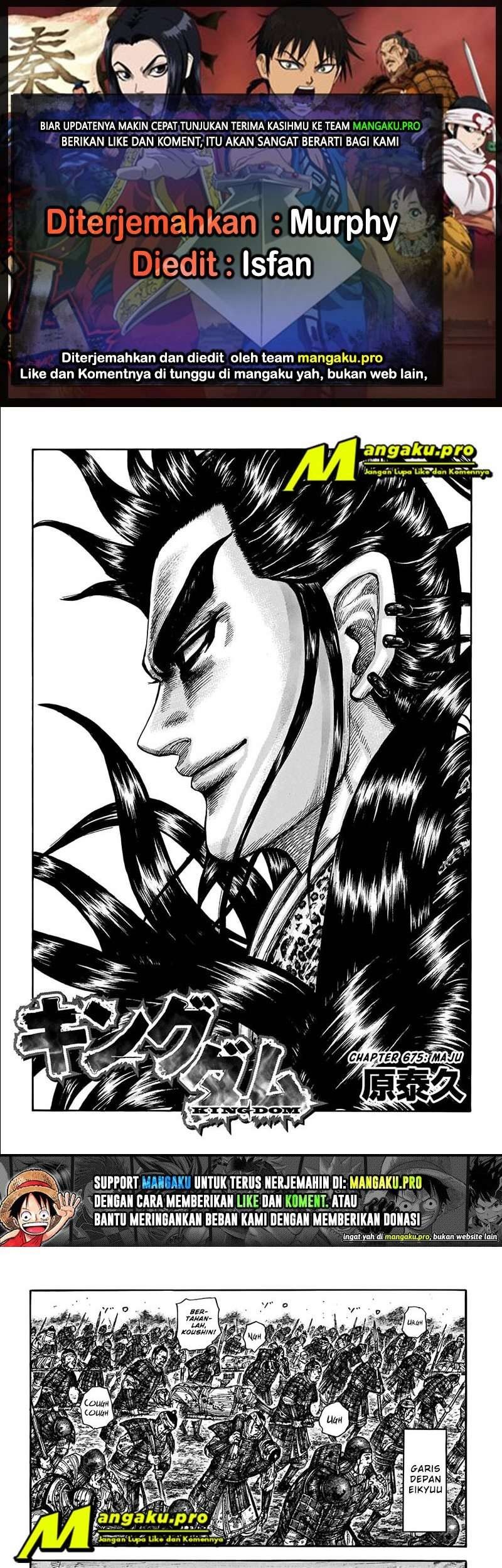 Baca Komik Kingdom Chapter 675 Gambar 1