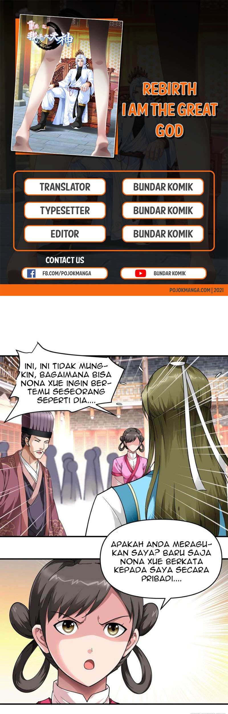 Baca Rebirth I Am The Great God Chapter 55 Gambar 2