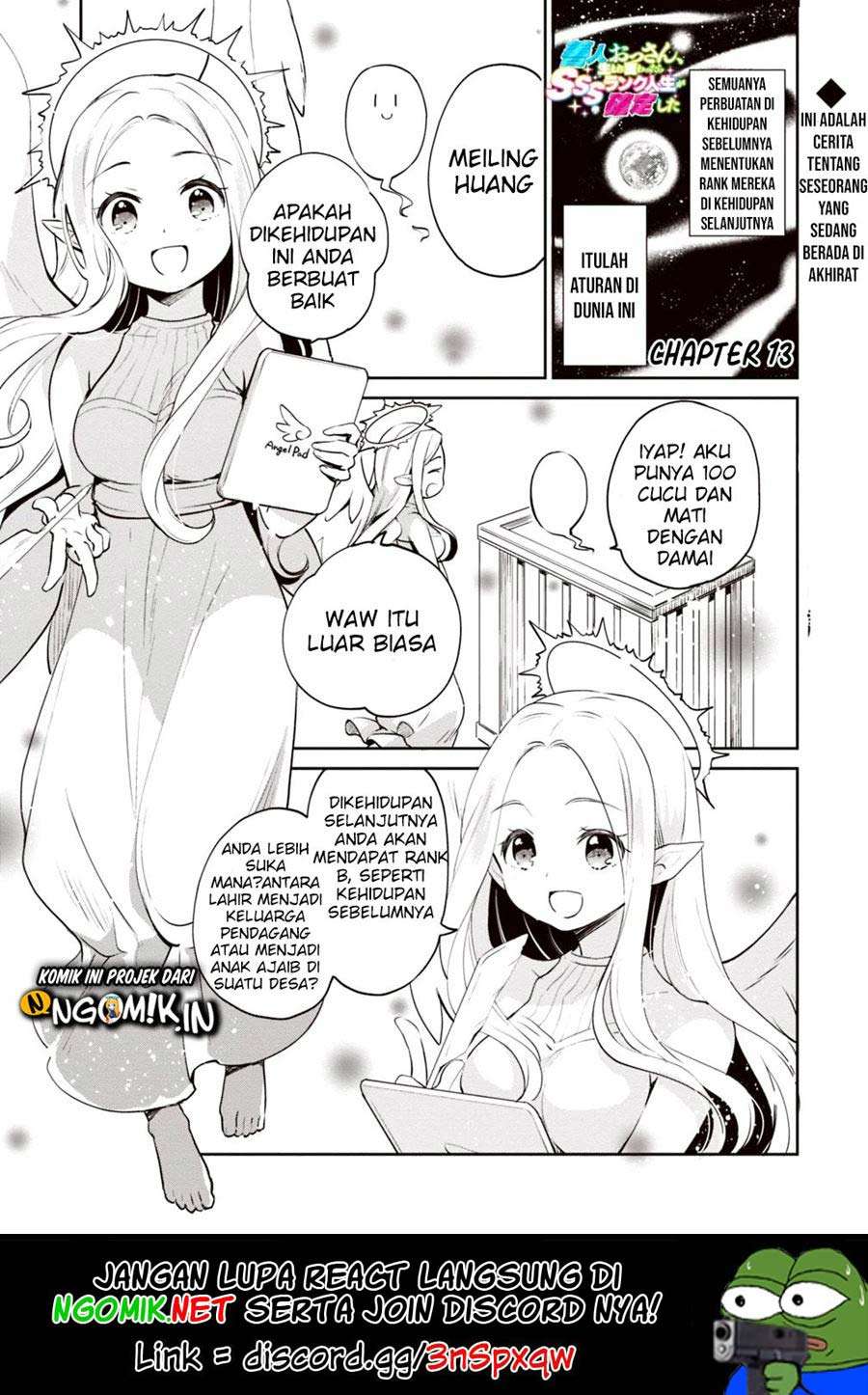 Baca  Zennin Ossan, Umarekawattara SSS Rank Jinsei ga Kakutei shita Chapter 13 Gambar 2