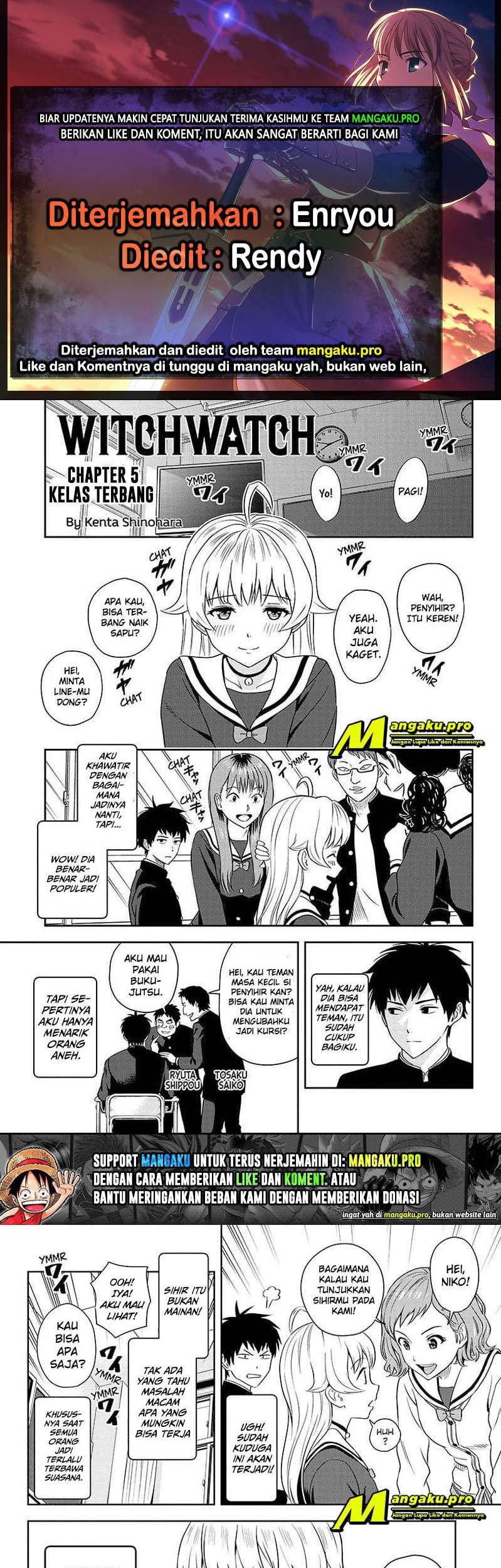 Baca Komik Witch Watch Chapter 05 Gambar 1