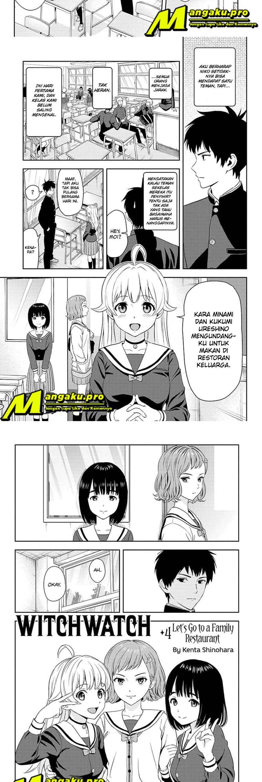 Witch Watch Chapter 04 Gambar 3