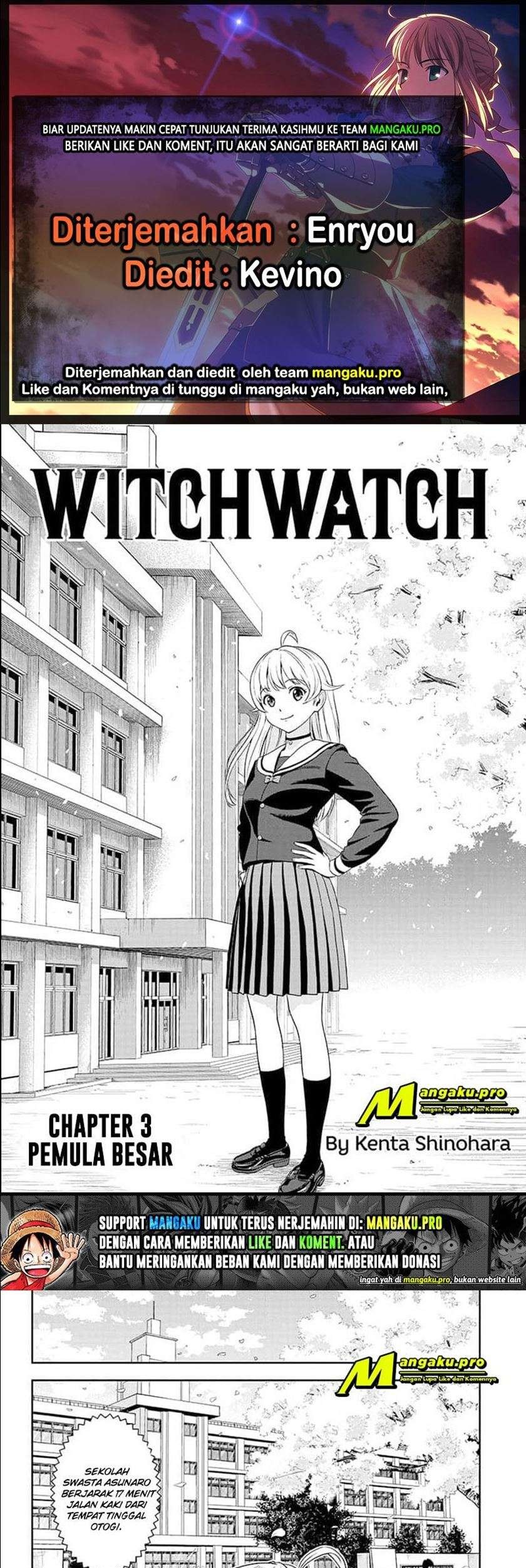 Baca Komik Witch Watch Chapter 03 Gambar 1