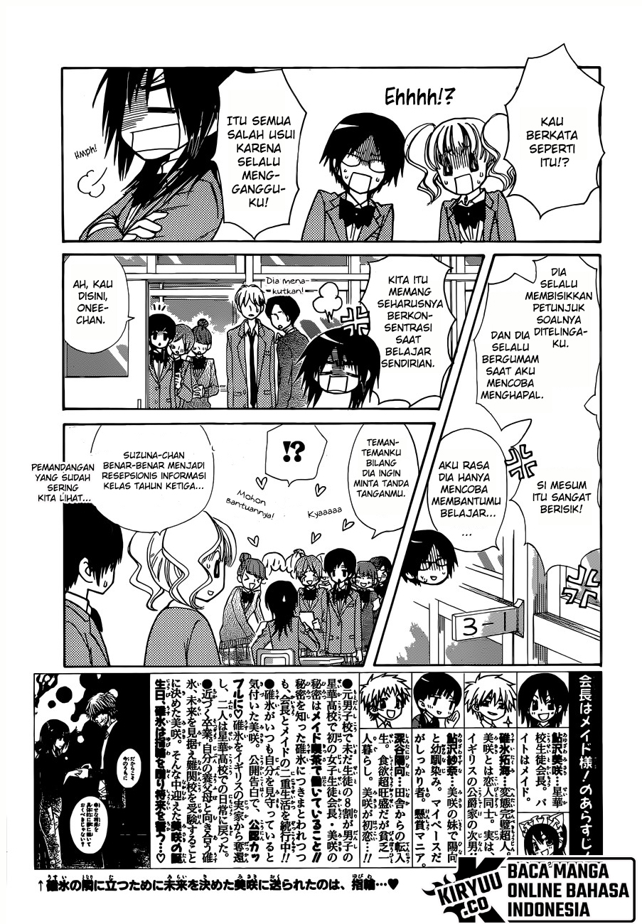 Kaichou wa Maid-sama! Chapter 82 Gambar 4