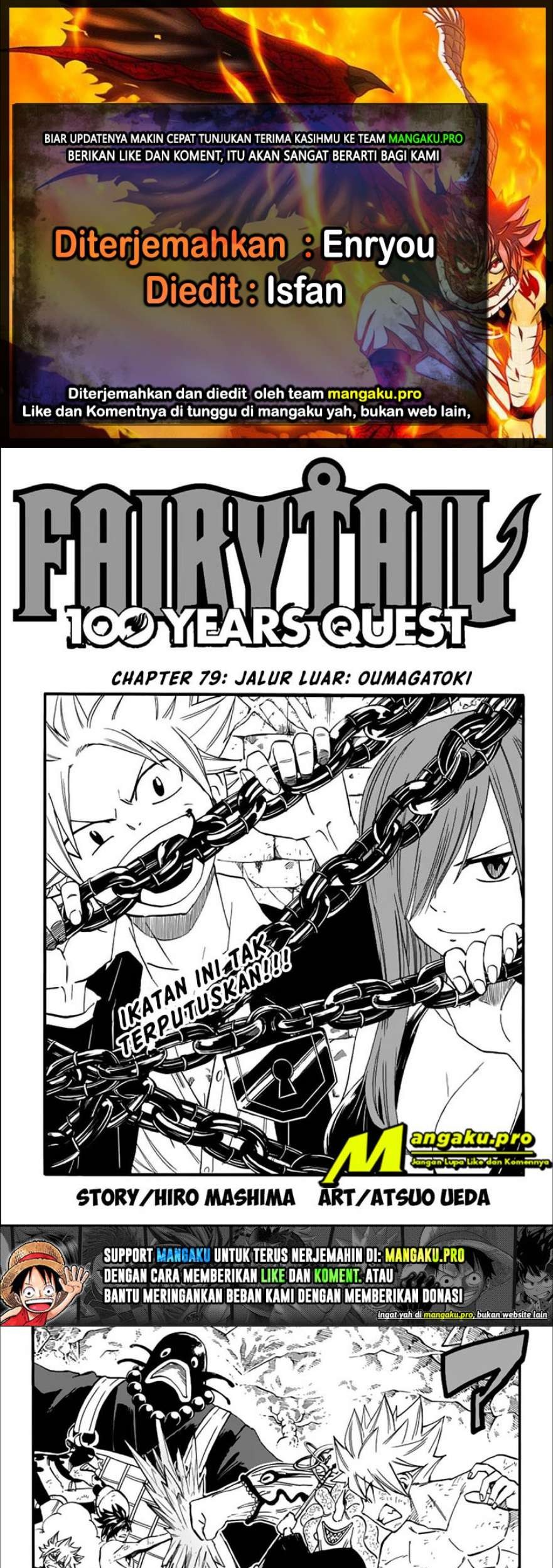 Baca Komik Fairy Tail: 100 Years Quest Chapter 79 Gambar 1