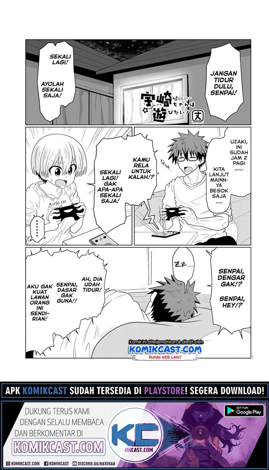 Baca Uzaki-chan wa Asobitai! Chapter 38 Gambar 2
