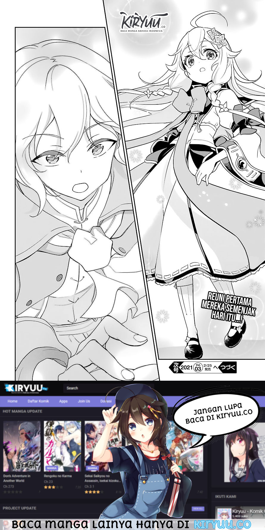 Chichi wa Eiyuu, Haha wa Seirei, Musume no Watashi wa Tenseisha Chapter 28 Gambar 24