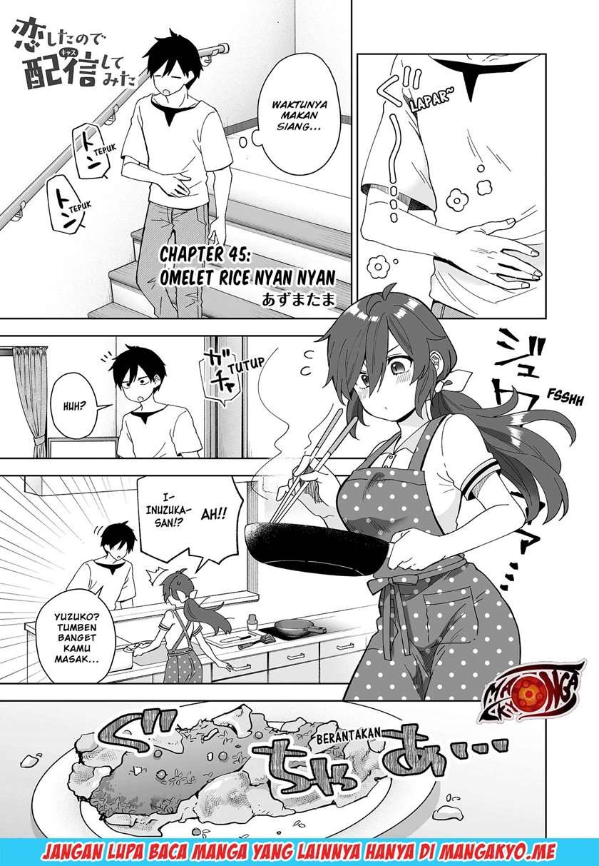 Baca  Koi Shita no de, Haishin Shite Mita Chapter 45 Gambar 2