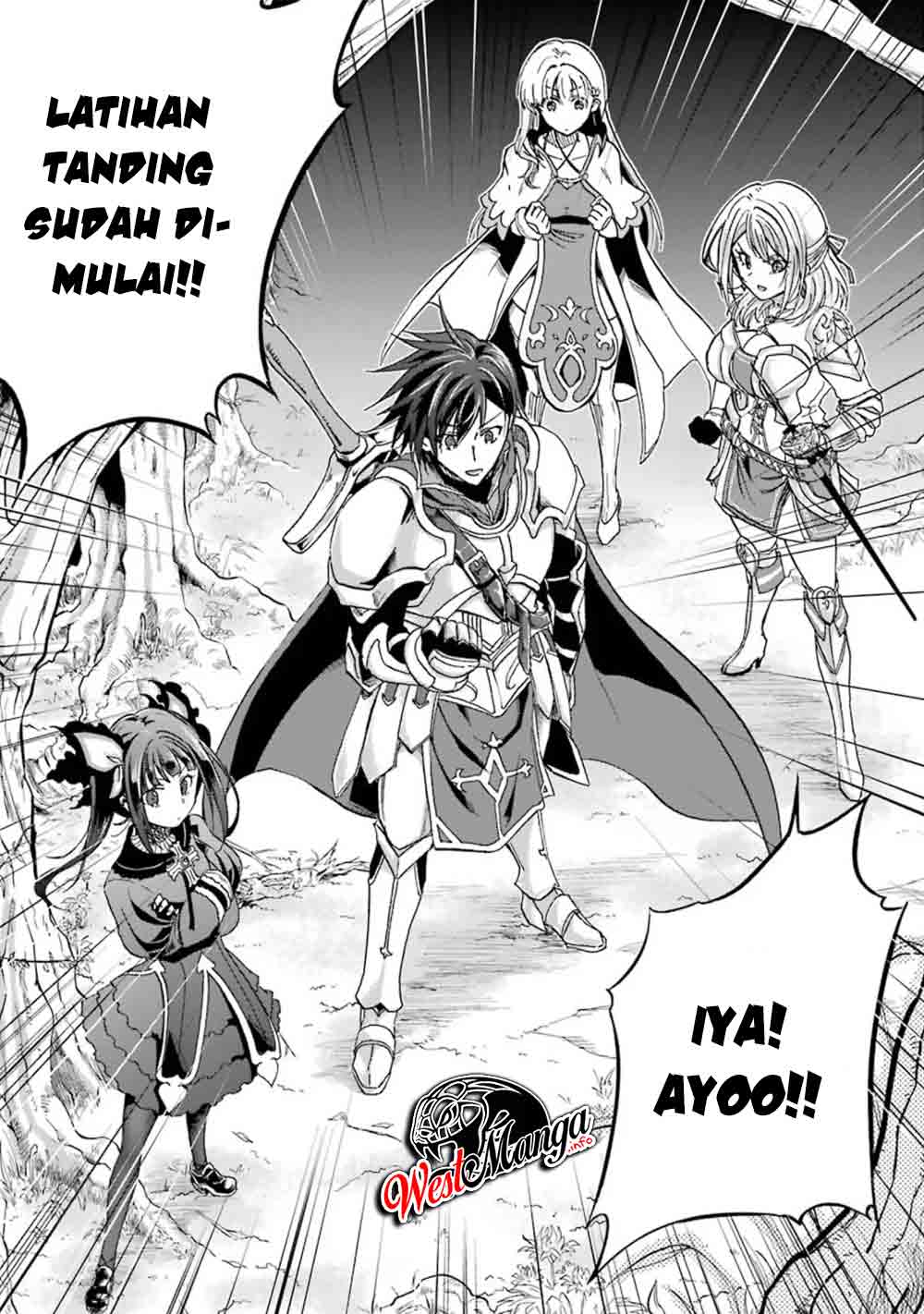 Ankoku Kishi no Ore desu Ga Saikyou no Seikishi wo Mezashimasu Chapter 6 Gambar 41