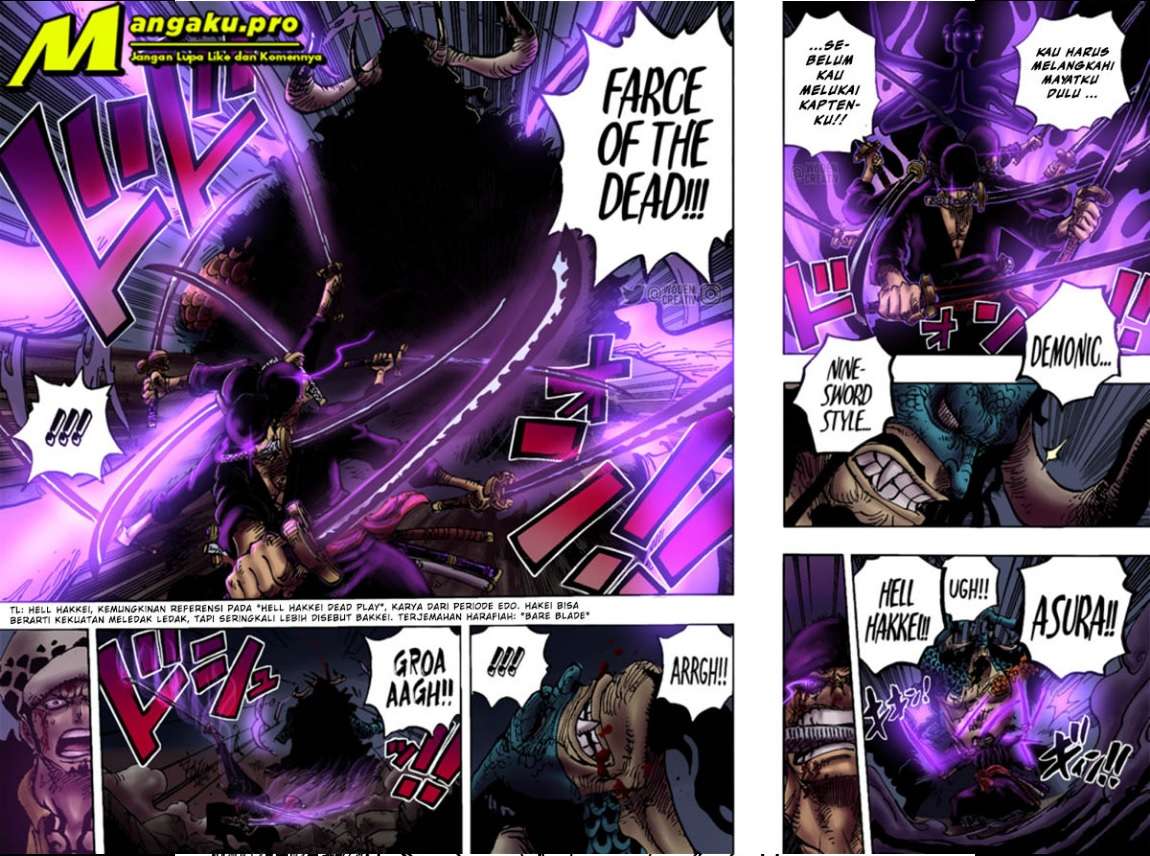 One Piece Chapter 1010 HD Gambar 4