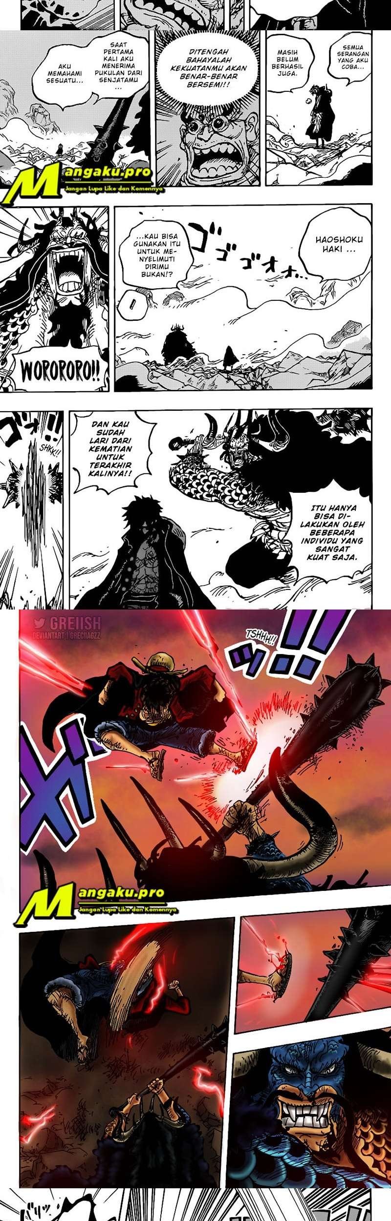 One Piece Chapter 1010 Gambar 9