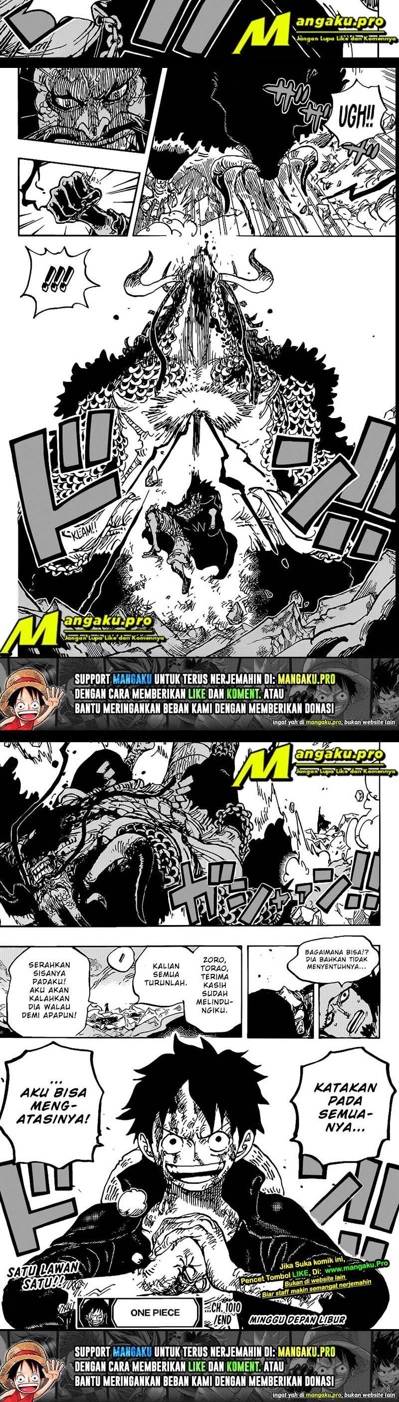 One Piece Chapter 1010 HD Gambar 7