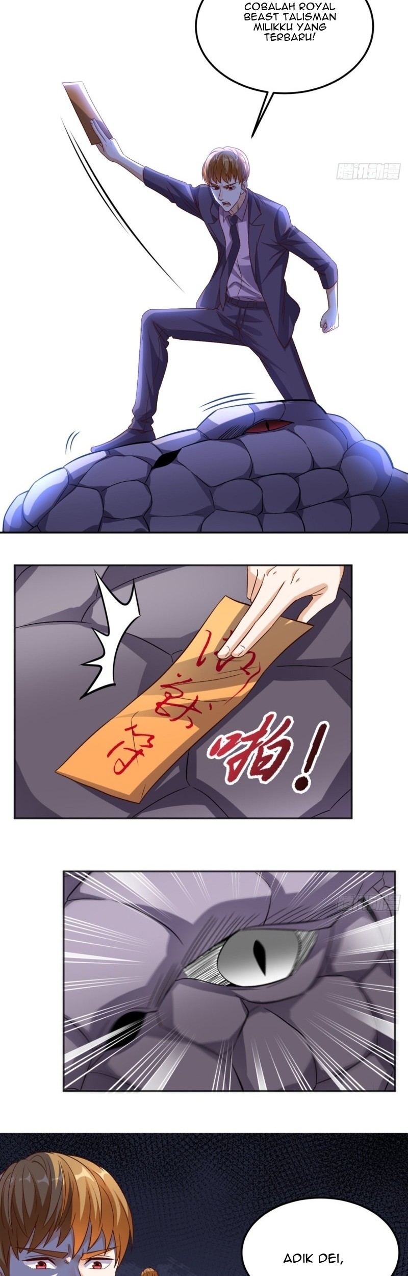 Super WeChat Chapter 124 Gambar 9