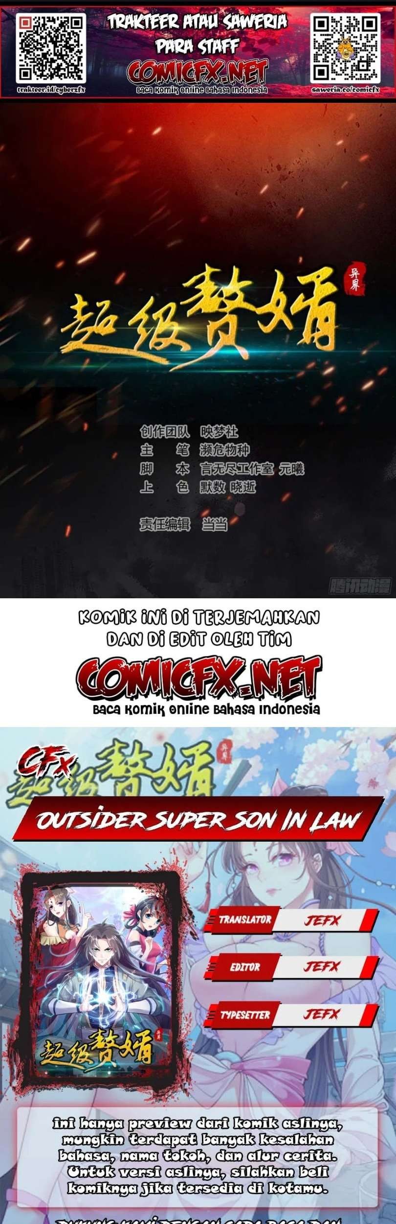 Baca Komik Outsider Super Son In Law Chapter 41 Gambar 1