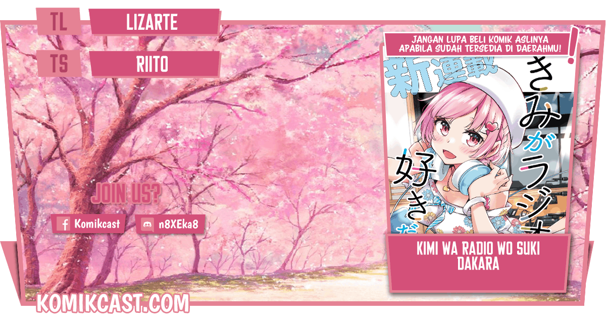 Baca Komik Kimi ga Radio wo Suki dakara Chapter 03 Gambar 1