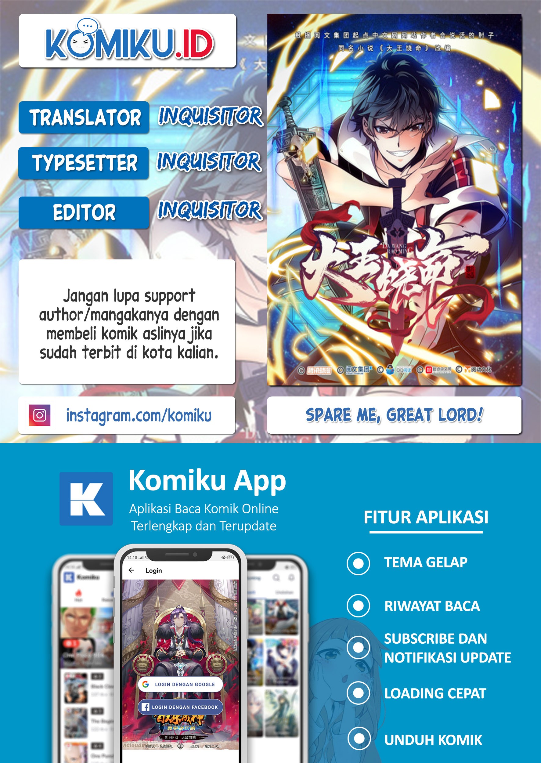 Baca Komik Spare Me, Great Lord! Chapter 60 Gambar 1