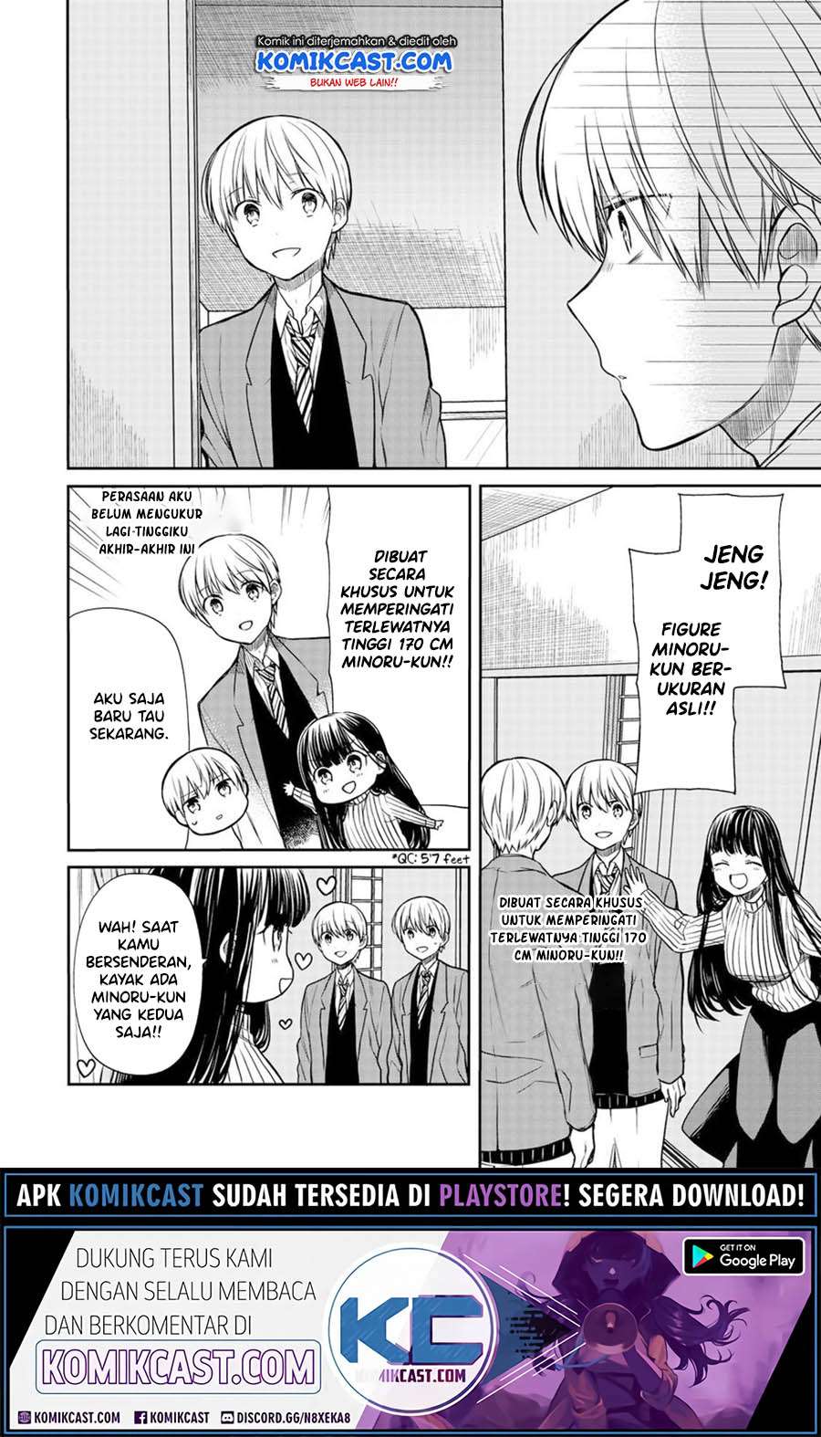Danshi Koukousei wo Yashinaitai Onee-san no Hanashi Chapter 146 Gambar 3