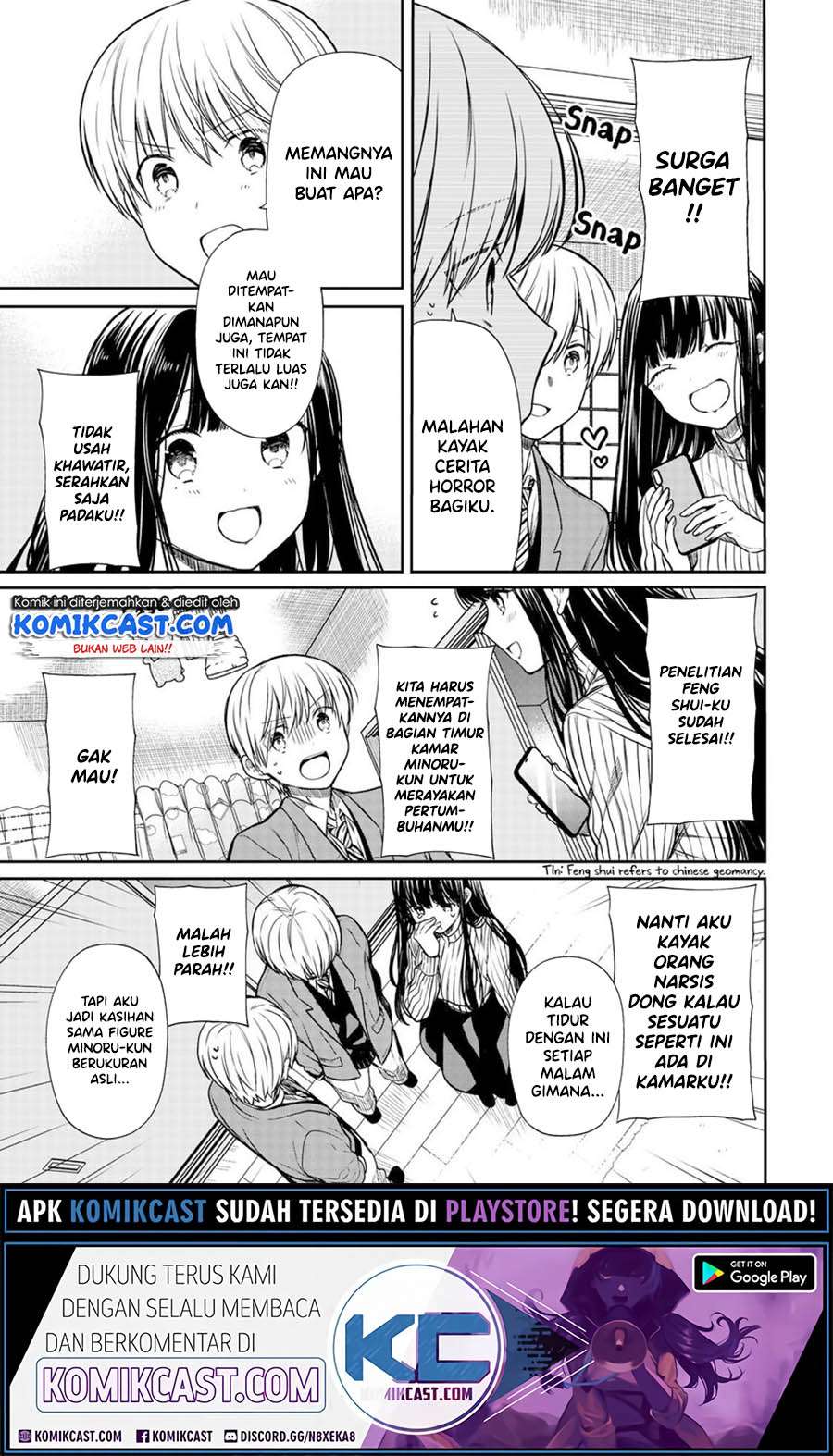 Danshi Koukousei wo Yashinaitai Onee-san no Hanashi Chapter 146 Gambar 4