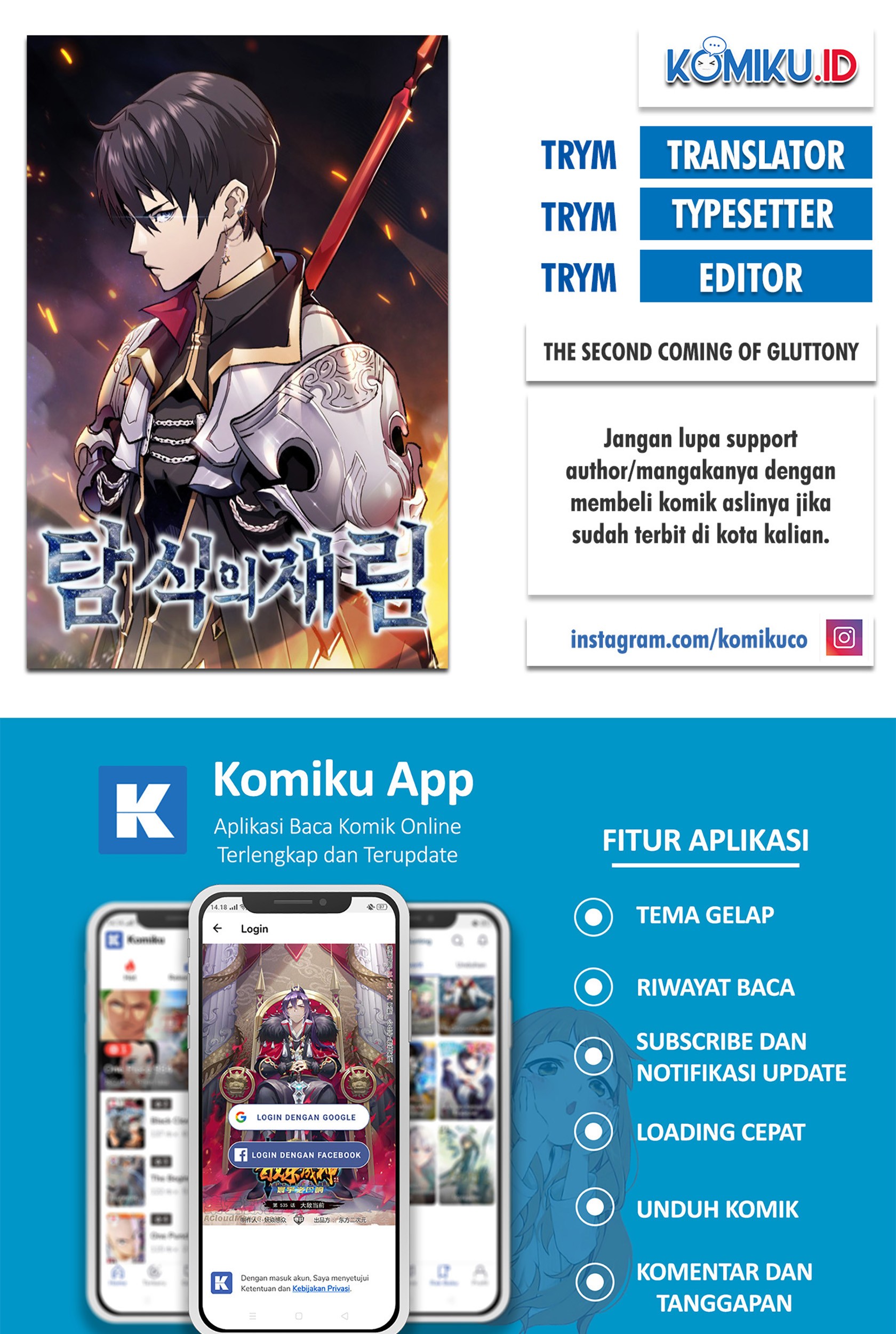 Baca Komik The Second Coming of Gluttony Chapter 56 Gambar 1