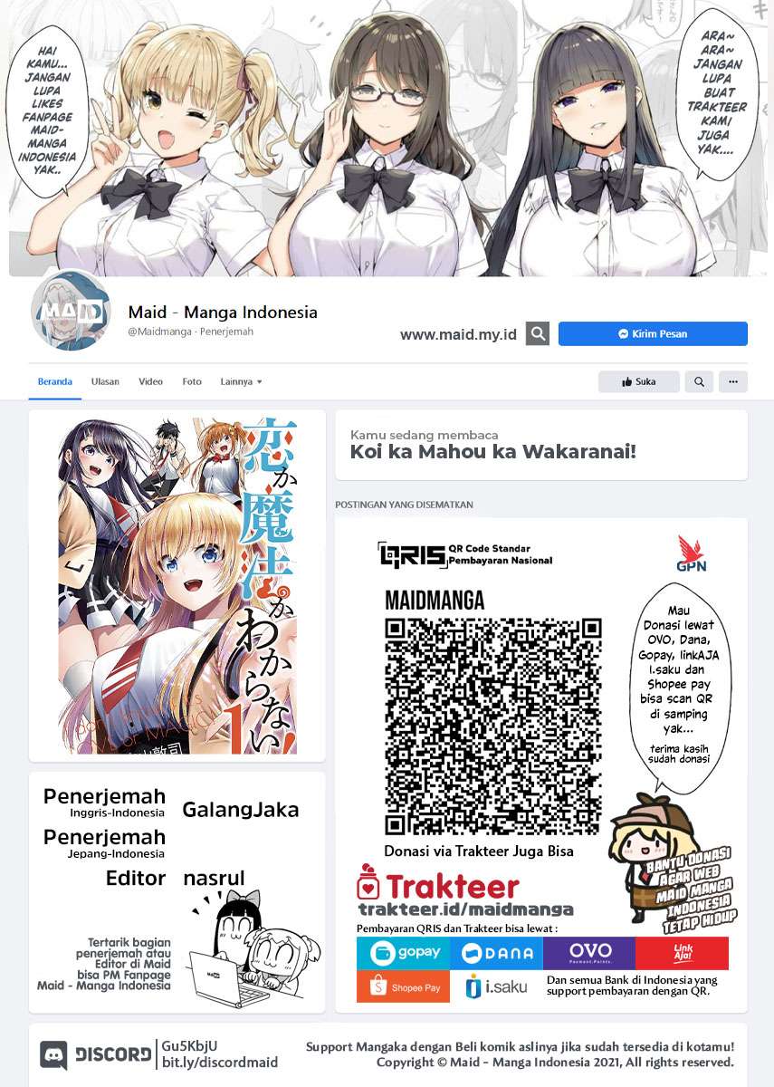 Baca  Koi ka Mahou ka Wakaranai! Chapter 13 Gambar 2