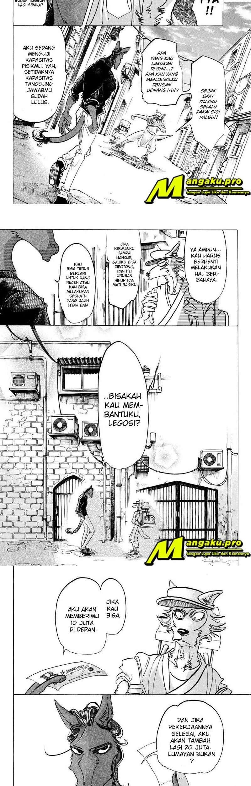 Beastars Chapter 126 Gambar 9