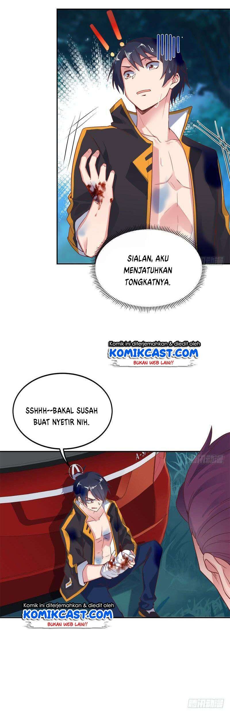 Carrying The Goddess Along Chapter 41 Gambar 28