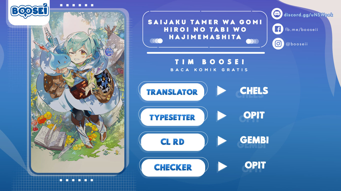 Baca Komik Saijaku Tamer wa Gomi Hiroi no Tabi wo Hajimemashita Chapter 7.1 Gambar 1